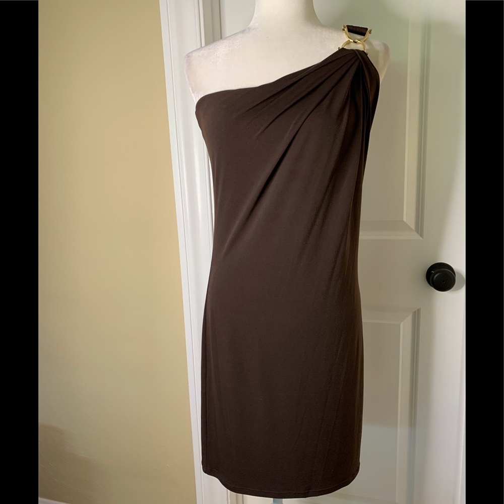 Michael Michael Kors One-Shoulder Midi Dress 👗